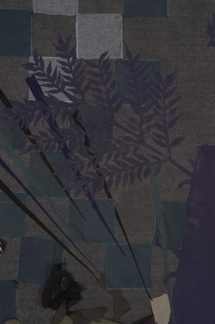 Kirstine ROEPSTORFF (detail) Blue Cut, 2006