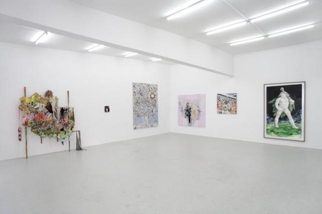 Group show LAXed: Paintings from the Other Side (installation view)