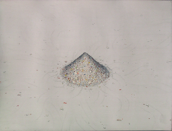 Chris BALLANTYNE Untitled, Pile (razed) 2006