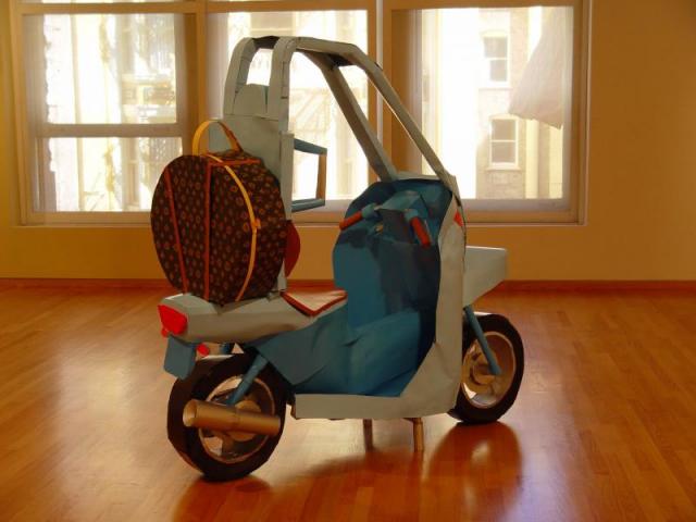 Libby BLACK BMW C1 in collaboration with Louis Vuitton (2003)