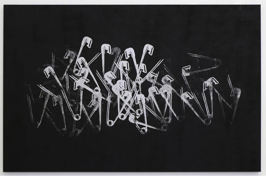 Dean SAMESHIMA Safe Fade (Silver on Black), 2008