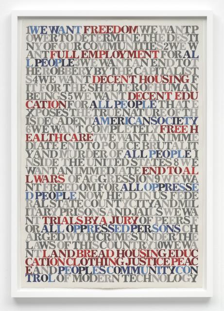 Michele O'MARAH The Peoples Platform (white), 2008
