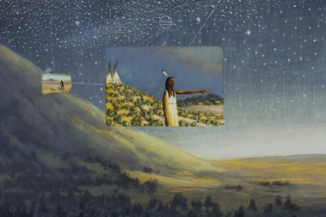 Dan ATTOE Accretion #39 (The World is Expanding - You Don't Know Anything), 2009 (detail)