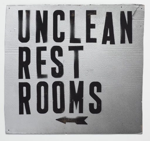 Mark FLOOD UNCLEAN REST ROOMS, 2008