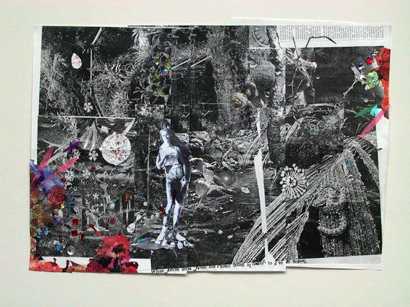 Kirstine ROEPSTORFF White forces grow from the rabbit holes in order to give direction (2004)