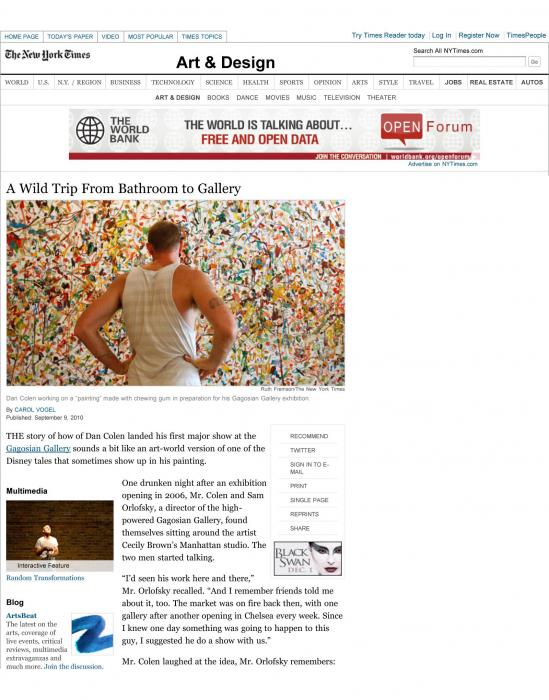 A Wild Trip from Bathroom to Gallery Page #589