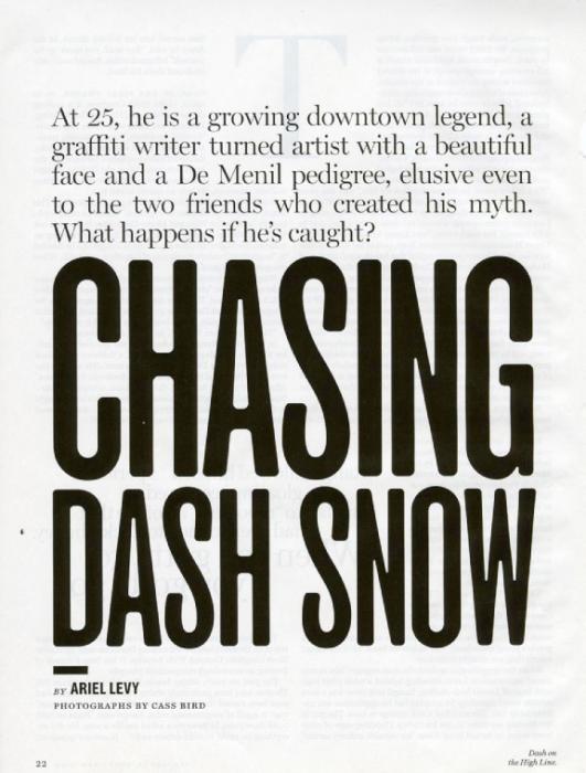 Chasing Dash Snow Page #81