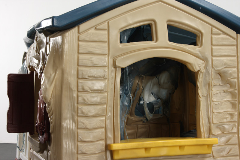 Untitled (Melted House) (detail)
