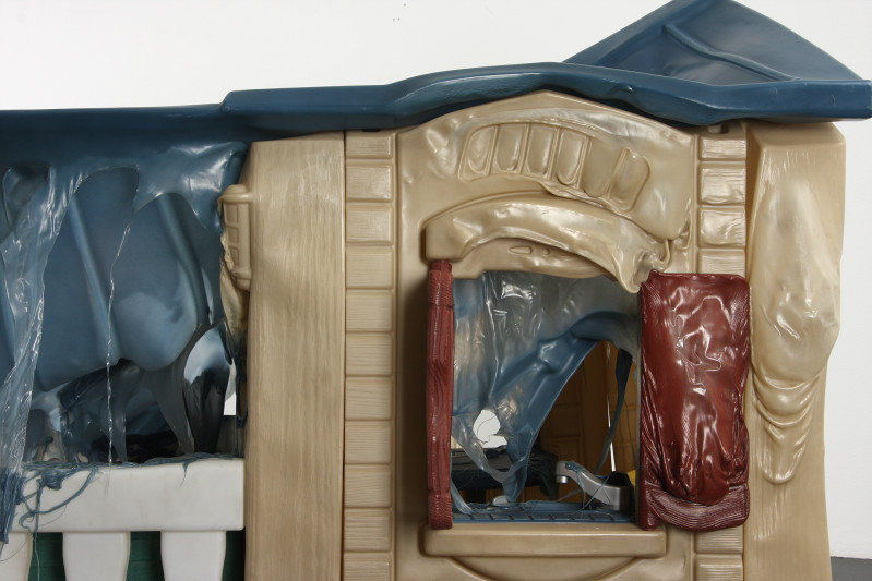 Untitled (Melted House) (detail)