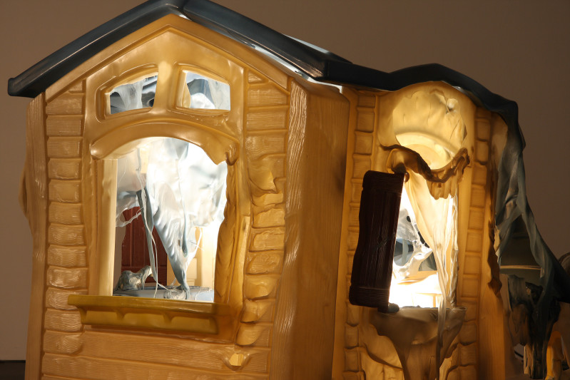 Untitled (Melted House) (detail)