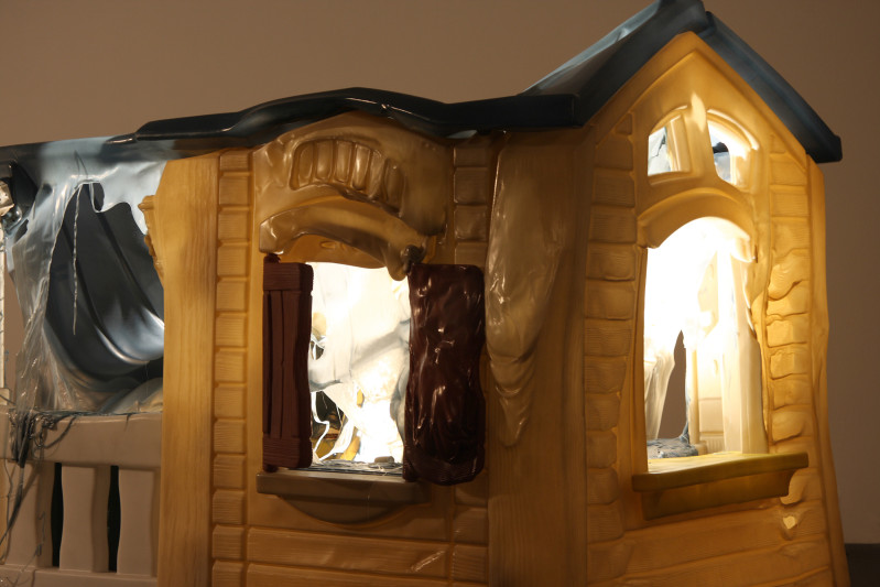 Untitled (Melted House) (detail)