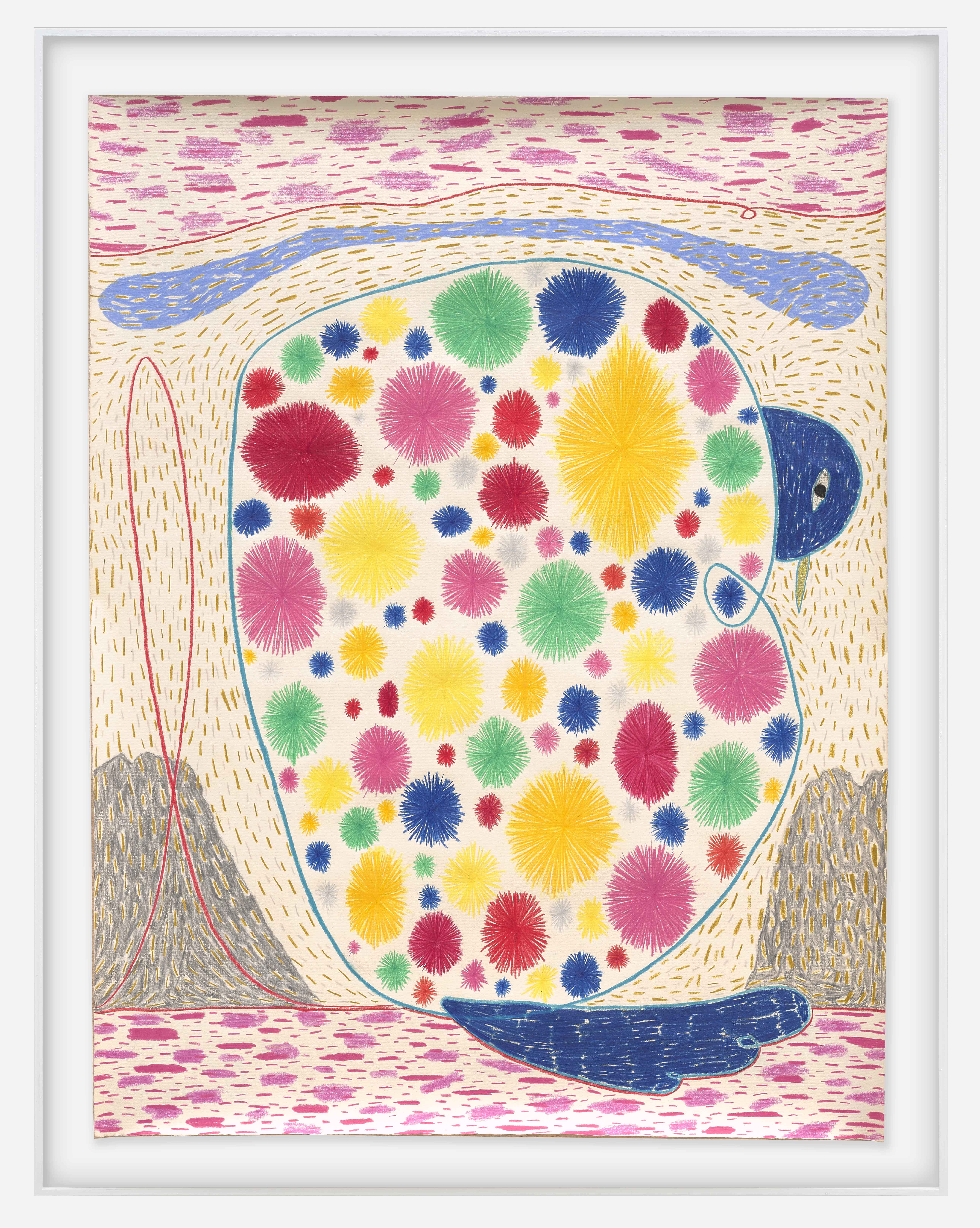 Shota Nakamura, Untitled (prisms-line-bird), 2020 Shota Nakamura, Untitled (prisms-line-bird), 2020