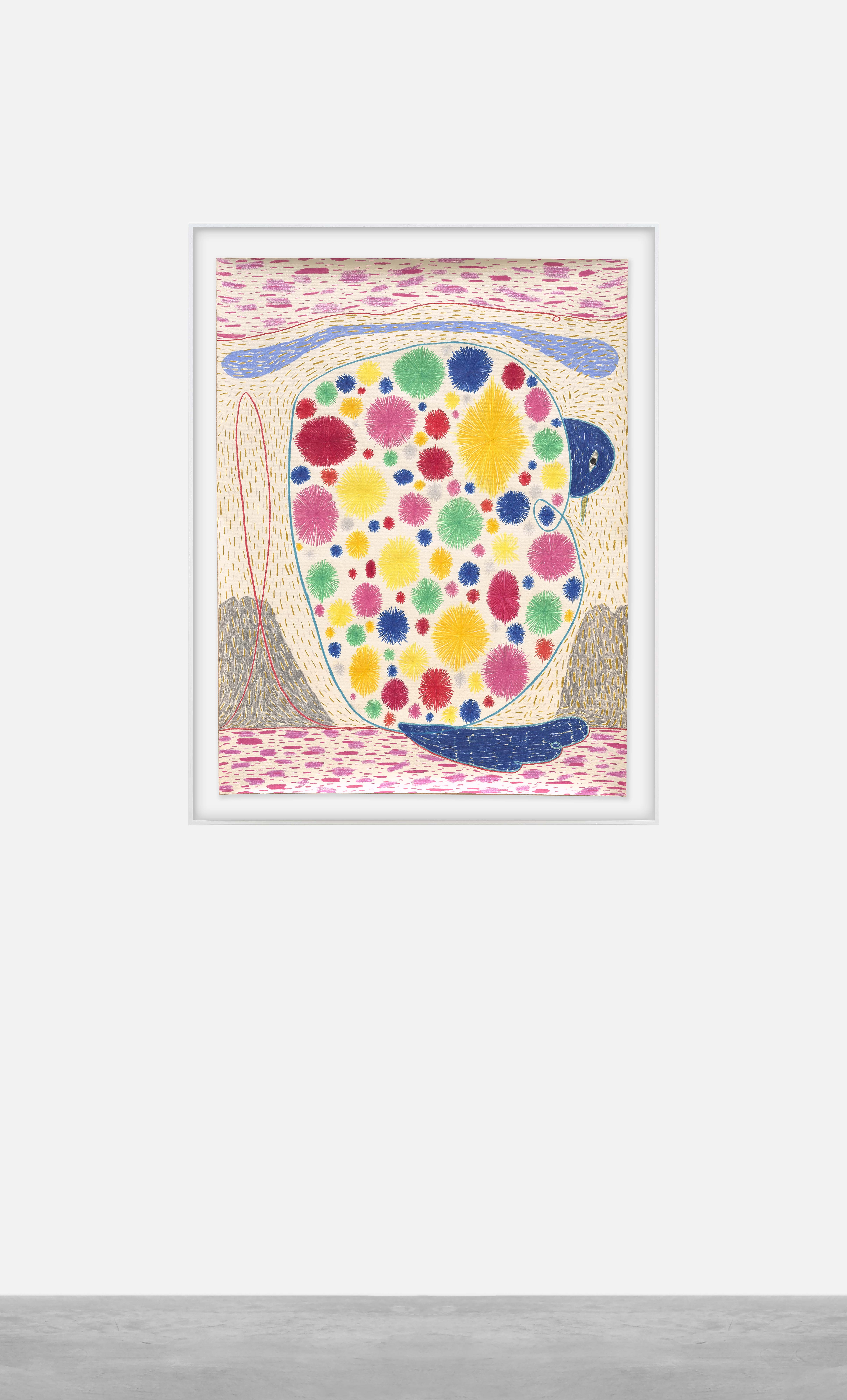 Shota Nakamura, Untitled (prisms-line-bird), 2020 Shota Nakamura, Untitled (prisms-line-bird), 2020