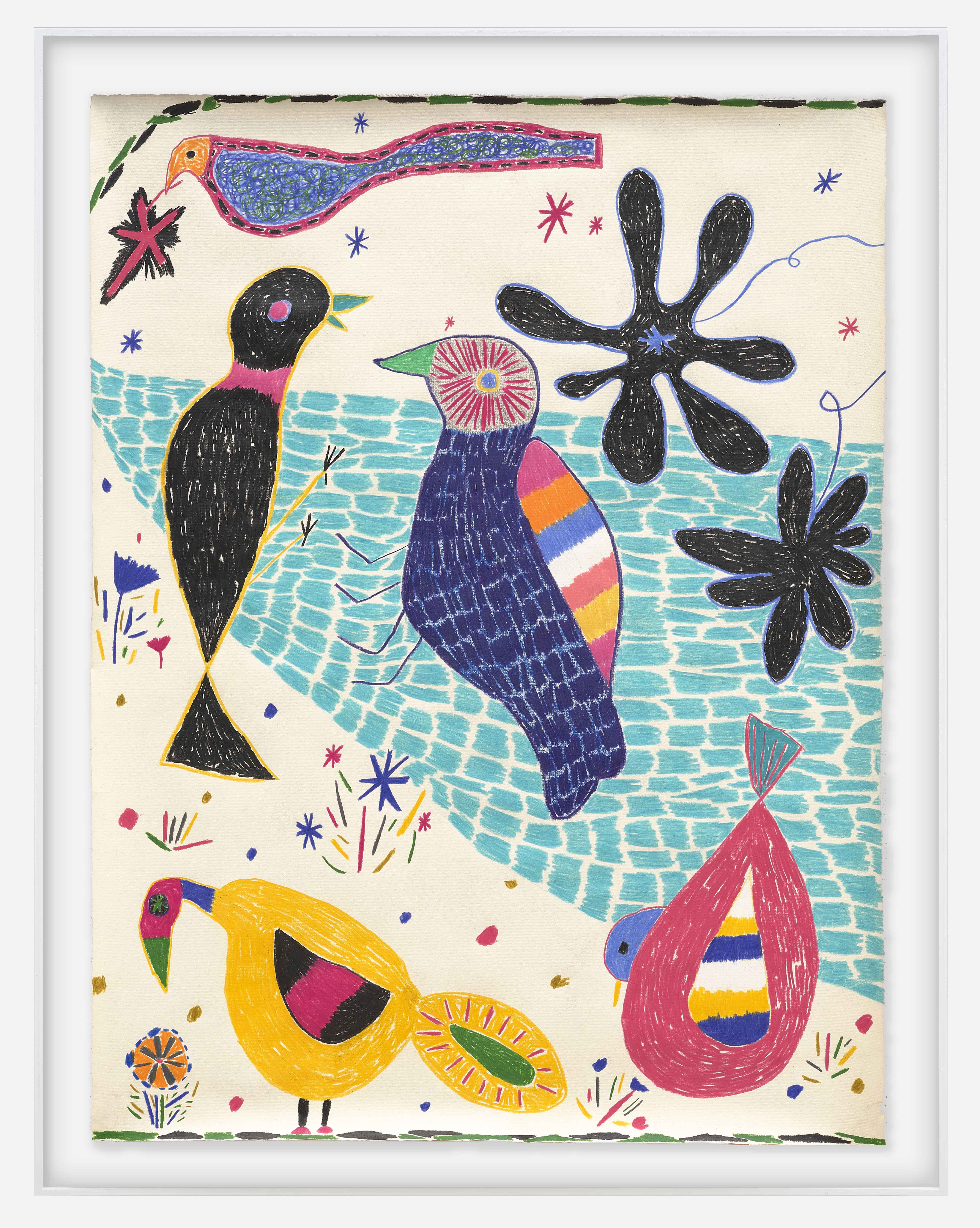 Shota Nakamura, Untitled (star-minerals-bird-sea), 2020 Shota Nakamura, Untitled (star-minerals-bird-sea), 2020