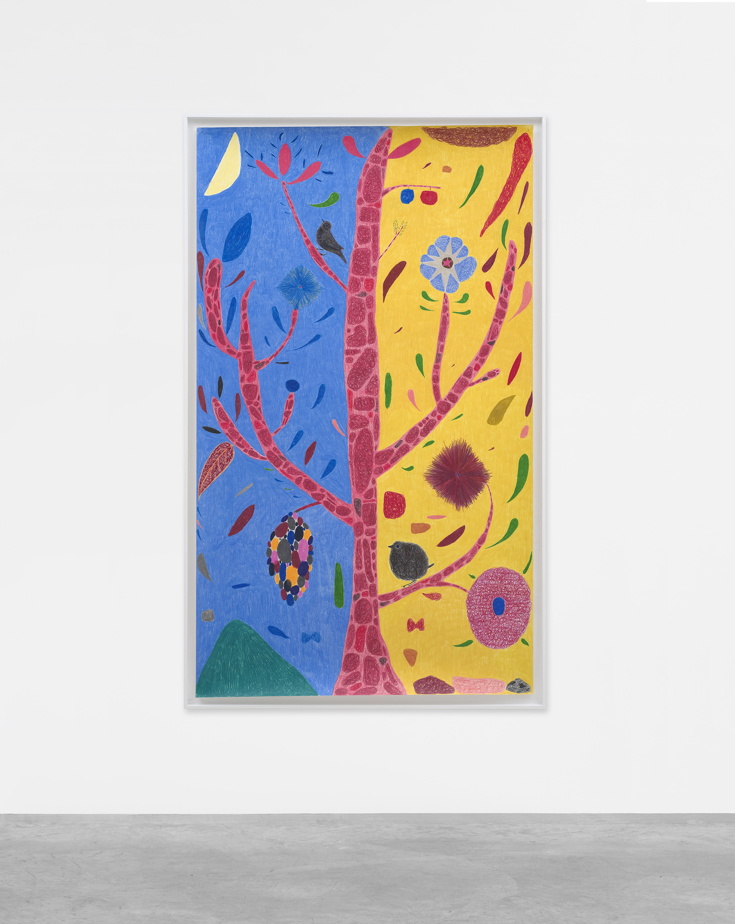 Shota Nakamura, Untitled (ribbon-strings-prisms), 2020 Shota Nakamura, Untitled (ribbon-strings-prisms), 2020