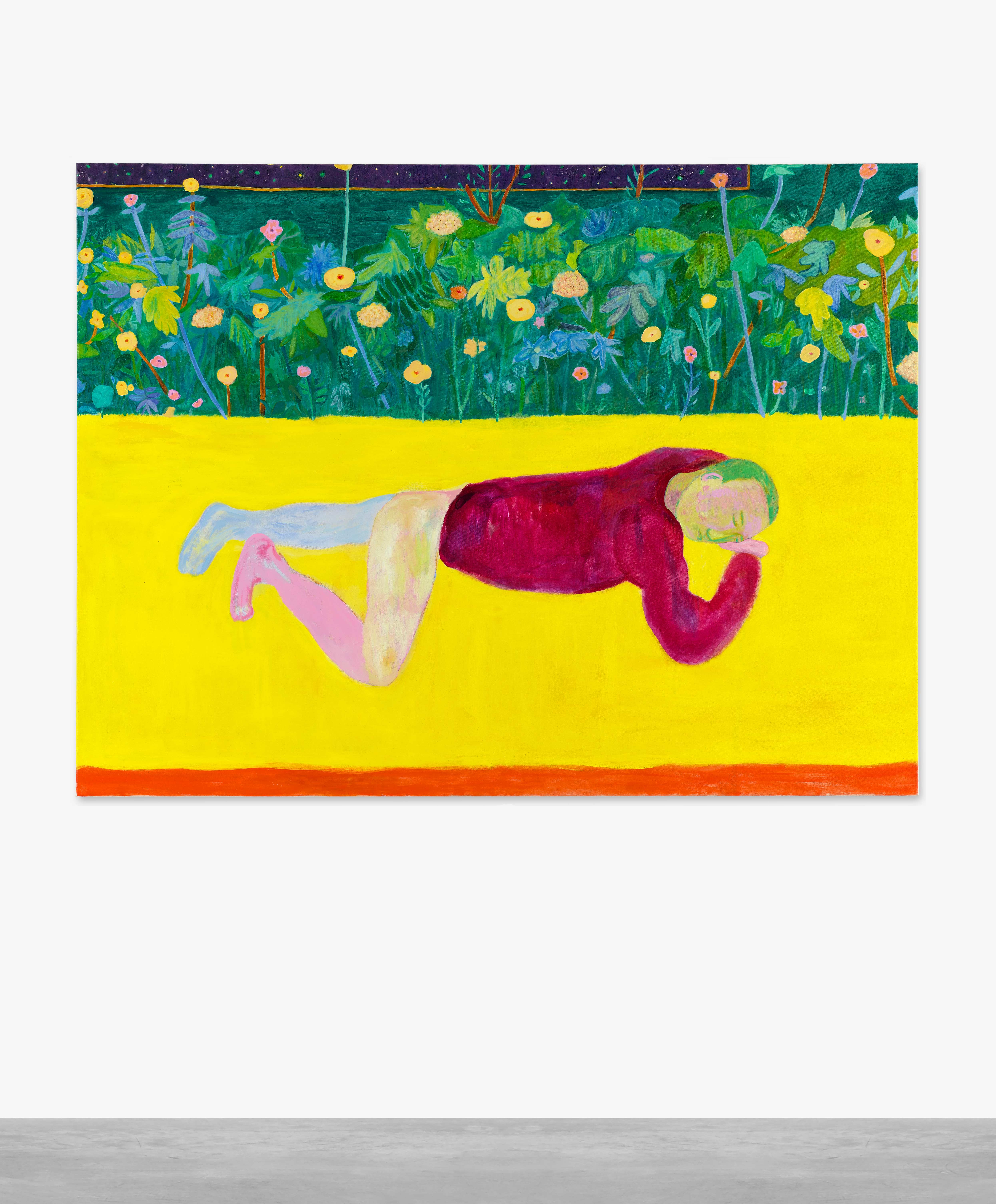 Shota Nakamura, A sleeping guy in the meadow, 2021 Shota Nakamura, A sleeping guy in the meadow, 2021